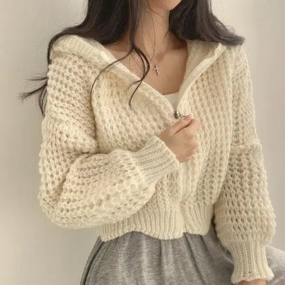 Cardigan en tricot ample et confortable