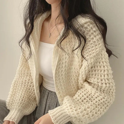 Cardigan en tricot ample et confortable