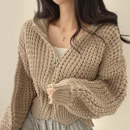 Cardigan en tricot ample et confortable