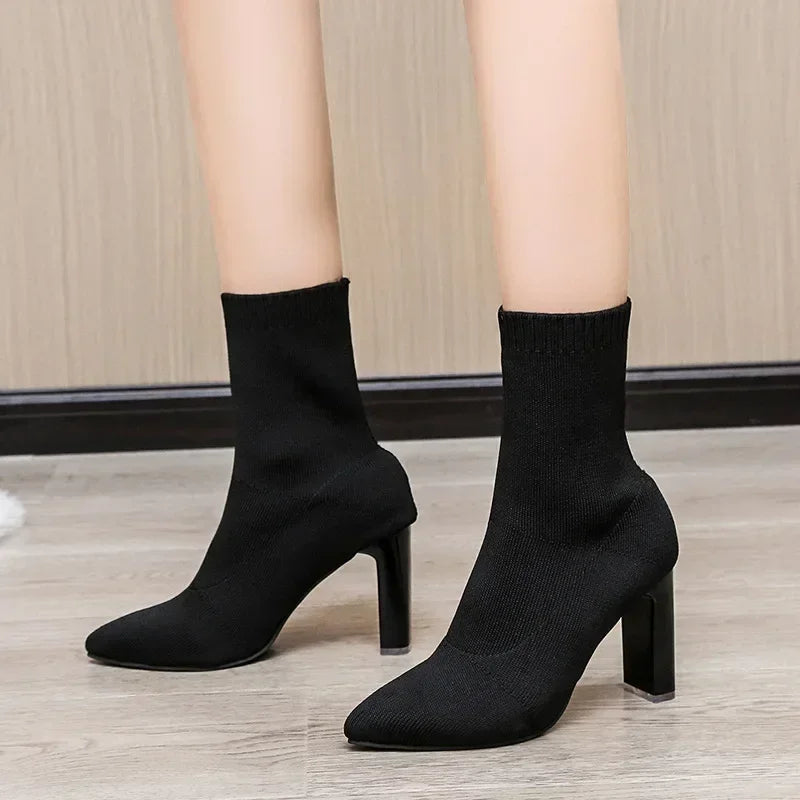 Bottines Stretch Tendance